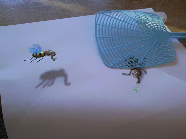 3d élethű festmények, rajzok