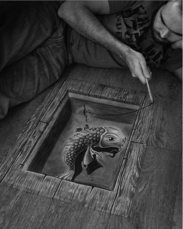 3d élethű festmények, rajzok