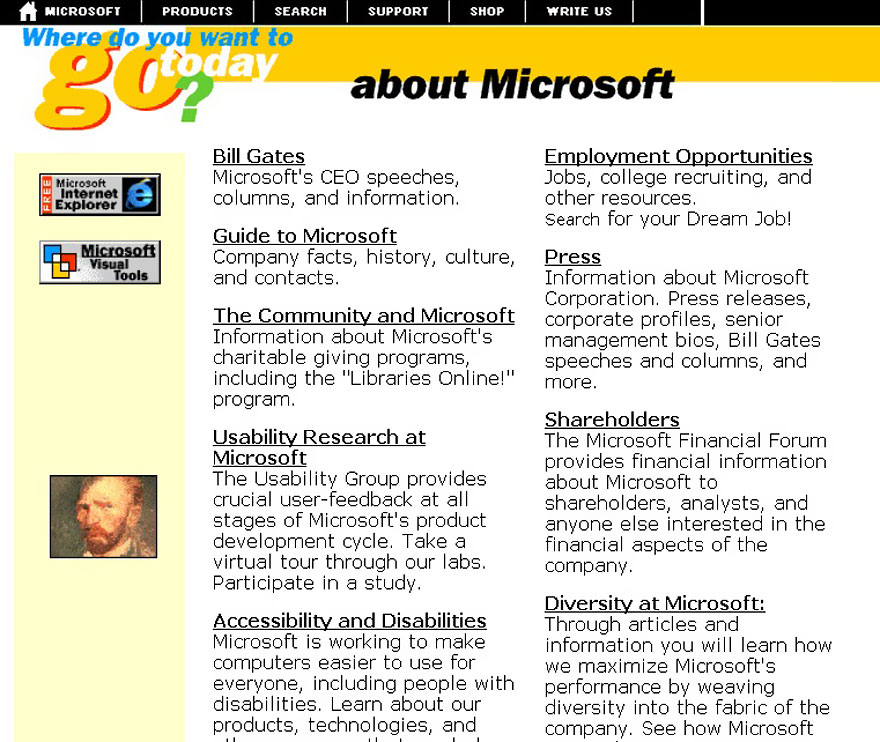 Ilyen volt a Microsoft 2006-ban.. :)